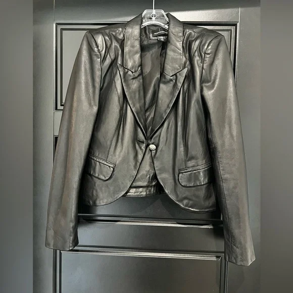 Moda International Leather Jacket - Picture 1 of 4